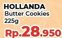 Promo Harga HOLLANDA Butter Cookies 225 gr - Yogya