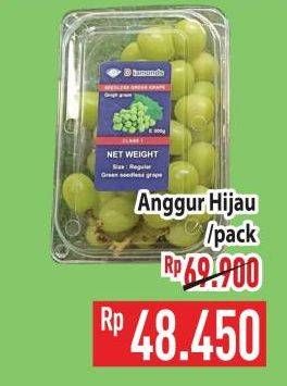 Promo Harga Anggur Hijau  - Hypermart