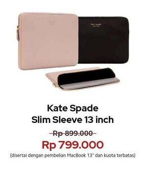Promo Harga Kate Spade Slim Sleeve 13 Inch  - Erafone