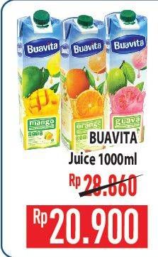 Promo Harga Buavita Fresh Juice 1000 ml - Hypermart