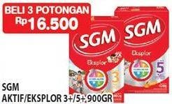 Promo Harga SGM Eksplor 3+/5+ 900 gr - Hypermart