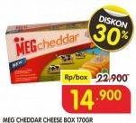 Promo Harga MEG Cheddar Cheese 170 gr - Superindo