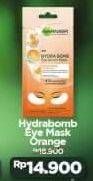 Promo Harga GARNIER Hydra Bomb Eye Serum Mask Orange 6 gr - Alfamart