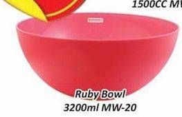 Promo Harga LION STAR Ruby Bowl MW-19 3200 ml - Hari Hari