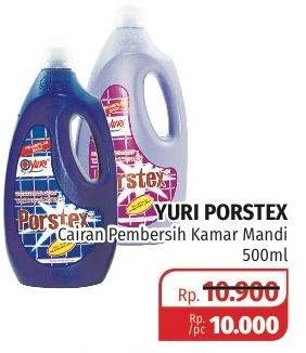 Promo Harga YURI PORSTEX Pembersih Porselen 500 ml - Lotte Grosir
