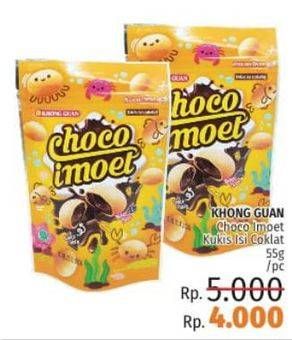 Promo Harga KHONG GUAN Choco Imoet 55 gr - LotteMart