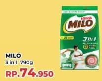 Promo Harga Milo ActivGo 3in1 800 gr - Yogya