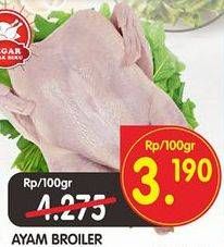 Promo Harga Ayam Broiler per 100 gr - Superindo