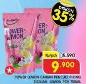 Promo Harga UNIFIELD Power Lemon 750 ml - Superindo