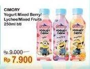 Promo Harga CIMORY Yogurt Drink Mixed Berry, Mixed Fruit, Lychee 250 ml - Indomaret