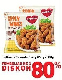 Promo Harga BELFOODS Spicy Wings 500 gr - Carrefour