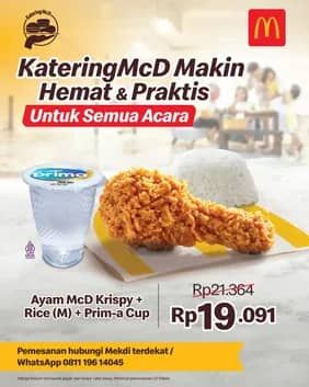 Promo Harga Katering McD  - McD