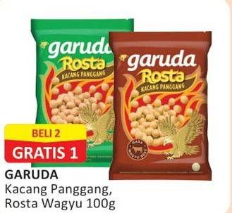 Promo Harga GARUDA Rosta Kacang Panggang Wagyu Beef, Rasa Bawang 100 gr - Alfamart