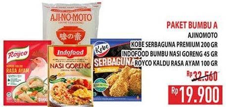 Promo Harga Kobe Tepung Bumbu/Indofood Bumbu Instan/Royco Penyedap Rasa  - Hypermart