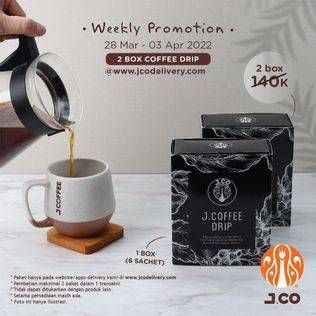 Promo Harga JCO Coffee Drip  - JCO