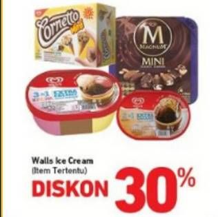 Promo Harga WALLS Ice Cream 98 ml - Indomaret