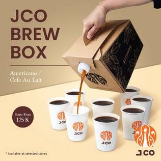Promo Harga JCO Brew Box  - JCO