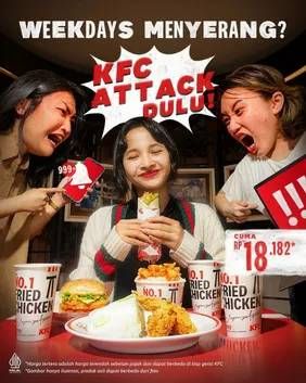 Promo Harga KFC Attack  - KFC