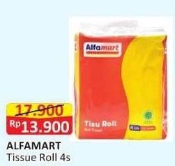 Promo Harga ALFAMART Roll Tissue 4 roll - Alfamart