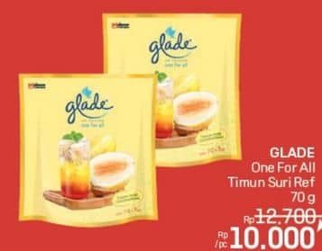Promo Harga Glade One For All Timunsuri Cocopandan 75 gr - LotteMart