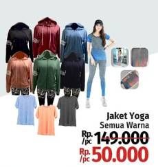 Promo Harga Comfy Jacket Yoga All Variants  - LotteMart