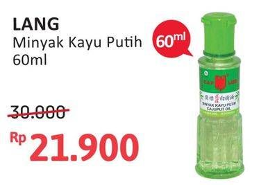 Promo Harga CAP LANG Minyak Kayu Putih 60 ml - Alfamidi