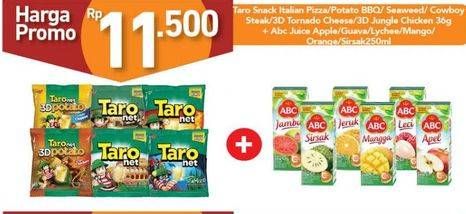 Promo Harga Taro + ABC Juice  - Carrefour