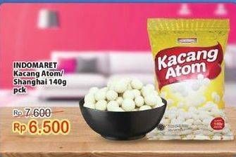 Promo Harga INDOMARET Kacang Atom Shanghai 140 gr - Indomaret