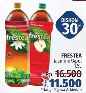 Promo Harga FRESTEA Minuman Teh Apple, Original 1500 ml - LotteMart