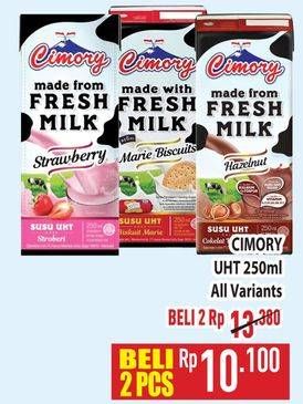 Promo Harga Cimory Susu UHT All Variants 250 ml - Hypermart