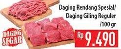 Promo Harga Daging Rendang / Daging Giling  - Hypermart