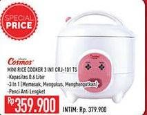 Promo Harga COSMOS CRJ 101 | Rice Cooker  - Hypermart