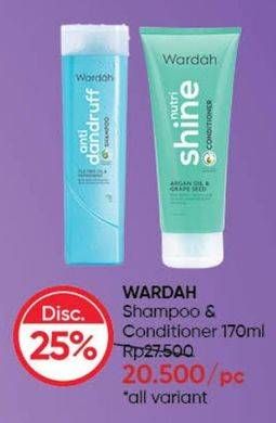 Promo Harga Wardah Shampoo/Conditioner  - Guardian
