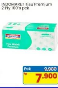 Promo Harga Indomaret Facial Tissue Premium 100 pcs - Indomaret