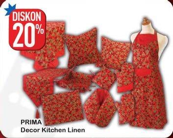 Promo Harga PRIMA DECOR Kitchen Linen  - Hypermart