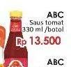 Promo Harga ABC Saus Tomat 335 ml - LotteMart
