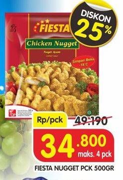 Promo Harga FIESTA Naget 500 gr - Superindo