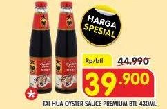 Promo Harga TAI HUA Premium Oyster Sauce 430 ml - Superindo