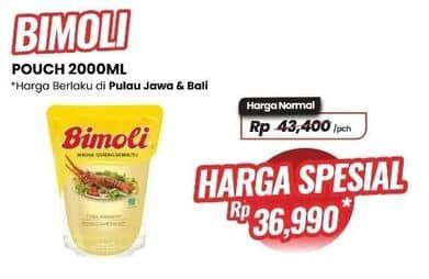 Promo Harga Bimoli Minyak Goreng 1000 ml - Carrefour