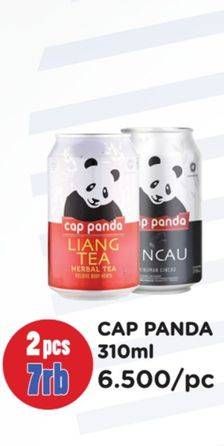 Promo Harga CAP PANDA Minuman Kesehatan 310 ml - Watsons