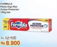 Promo Harga FORMULA Pasta Gigi Action Protector 190 gr - Indomaret