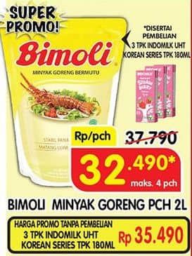 Promo Harga Bimoli Minyak Goreng 2000 ml - Superindo