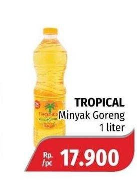 Promo Harga TROPICAL Minyak Goreng 1000 ml - Lotte Grosir