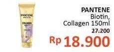 Promo Harga PANTENE Conditioner Miracle Collagen Repair, Biotin Strength 150 ml - Alfamidi