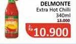 Promo Harga DEL MONTE Sauce Extra Hot Chilli 340 ml - Alfamidi