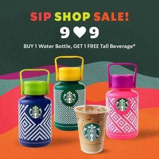 Promo Harga Starbucks Water Bottle  - Starbucks