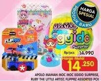 Promo Harga Apolo Mainan Moc Moc Surprise/ Ruby the Little Artist/ Flipprz  - Superindo