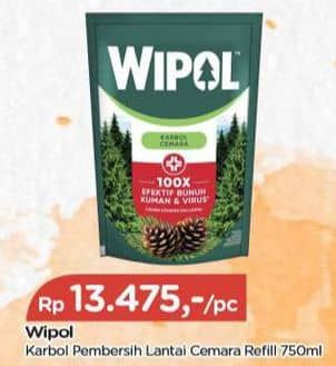Promo Harga Wipol Karbol Wangi Cemara 750 ml - TIP TOP