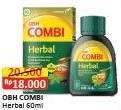 Promo Harga Obh Combi Herbal 60 ml - Alfamart
