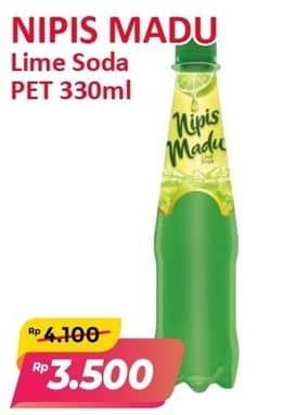 Promo Harga Nipis Madu Lime Soda 330 ml - Alfamart